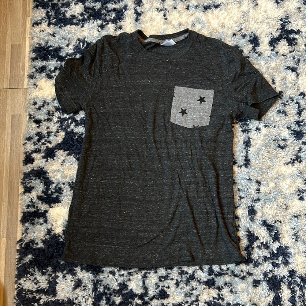 Alternative Apparel Gray Tee with Pocket